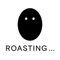 Roasting Coffee Sticker by NOMADCOFFEE