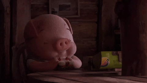 Hungry Pig GIF by Tonko House