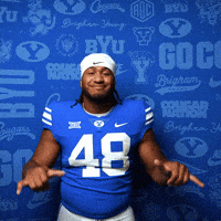 College Football Go Cougs GIF by BYU Cougars