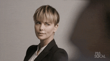Charlize Theron Seriously GIF by PBS SoCal