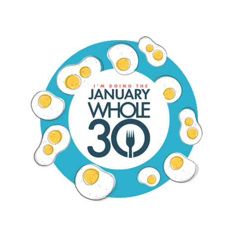 January Sticker by Whole30