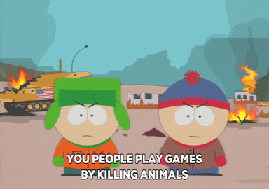 video games fire GIF by South Park 