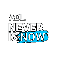Antisemitism Neverisnow Sticker by ADL