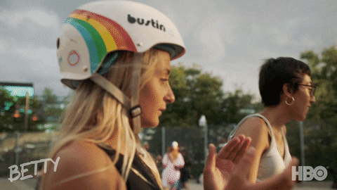 Helmet GIF by Betty