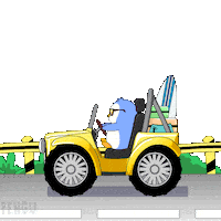 Travel Driving Sticker by Pudgy Penguins