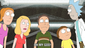 Rick And Morty Omg GIF by Adult Swim
