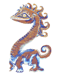 Orange Monster Sticker by daisy maize