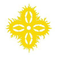 KRUSTOPIA yellow electric krustopia Sticker