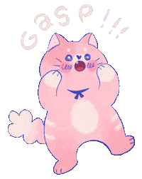 Oh My God Wow Sticker by Aadorah