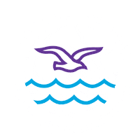 u-bridgeport ocean university ct seaside Sticker