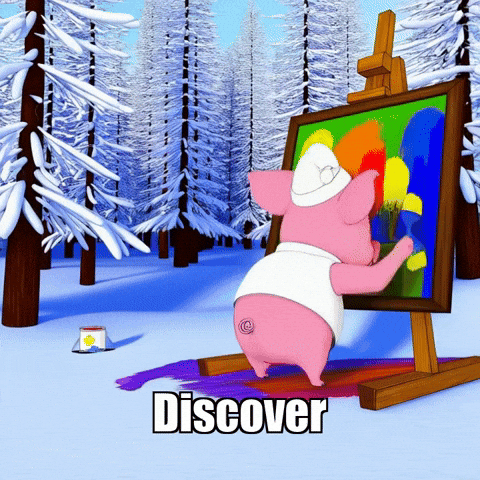 Art Discover GIF by The Pigasso