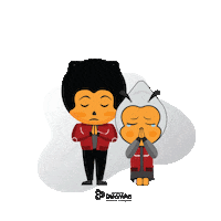 Mascot Apologize Sticker by UNIVERSITAS DINAMIKA