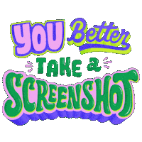 Screenshot Internet Girl Sticker