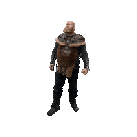 The Last Kingdom Beard Sticker by Vinnie Camilleri