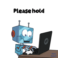 Please Hold Customer Service GIF by VeeFriends