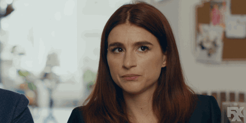 sarcastic double take GIF by You're The Worst 