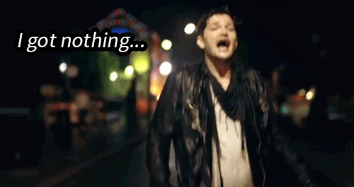 the script nothing GIF