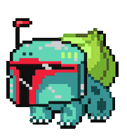 Star Wars Pokemon Sticker
