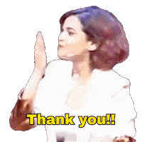 Magic Moment Thank You Sticker by Suhani Shah