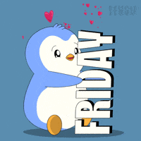 Day Off Love GIF by Pudgy Penguins