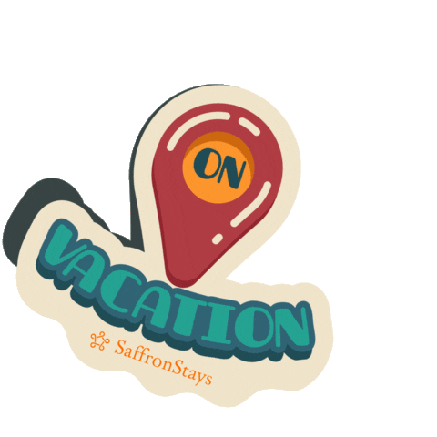 Happy Fun Sticker by SaffronStays