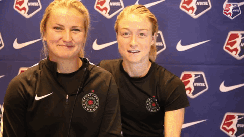 portland thorns hello GIF by National Women's Soccer League