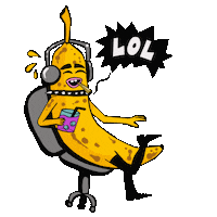Knee Slap Sticker