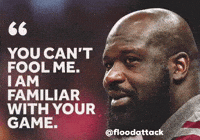 Shaq You Cant Fool Me GIF