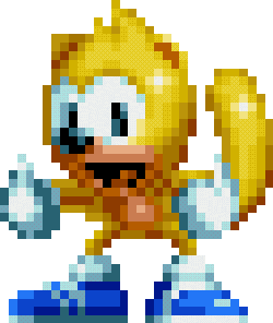 Happy Sonic The Hedgehog Sticker