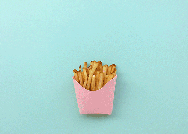 French Fries Food GIF by @SummerBreak