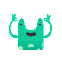 Frog Yes Sticker by Hahow.in