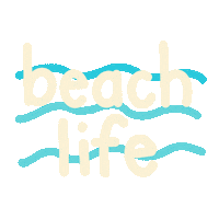 Beach Life Sticker