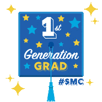 Graduation Sticker by Santa Monica College