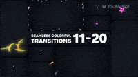 Seamless Colorful Transitions 11 20 | Video |You Motion