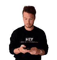 heytommey hey phone social media smartphone Sticker
