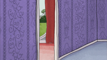 rain hello GIF by Sarah & Duck