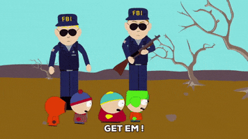 scared eric cartman GIF by South Park 