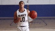 Christian Jones Basketball GIF by Navy Athletics