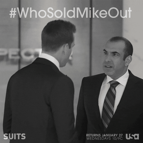 usa network who sold mike out GIF by Suits