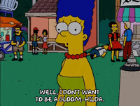 looking around marge simpson GIF