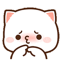 kawaiihoshi giphyupload cat peach cute cat Sticker