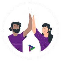 datum_ti datum datum ti todos avançam juntos Sticker