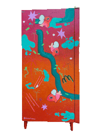 Art Vending Sticker by Munjo Munjo