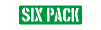 Six Pack Sticker by CFSL
