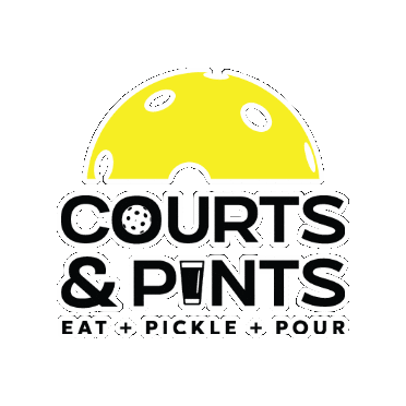 courtsandpints giphygifmaker minnesota pickleball moorhead Sticker