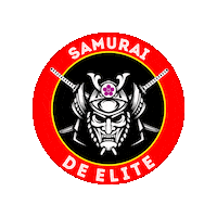 Samurai Sticker by Okajima Distrubuidora