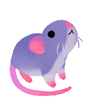Mouse Perfume Sticker by pikaole