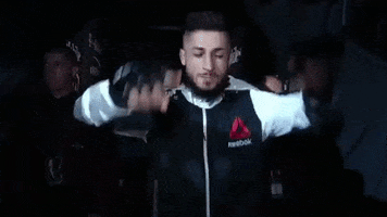 happy ufc 202 GIF