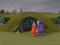 Tinky Winky Dancing GIF by Teletubbies
