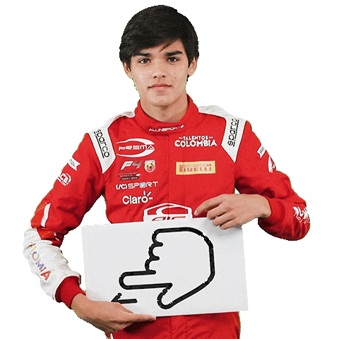 Sebastian F4 Sticker by Prema Team